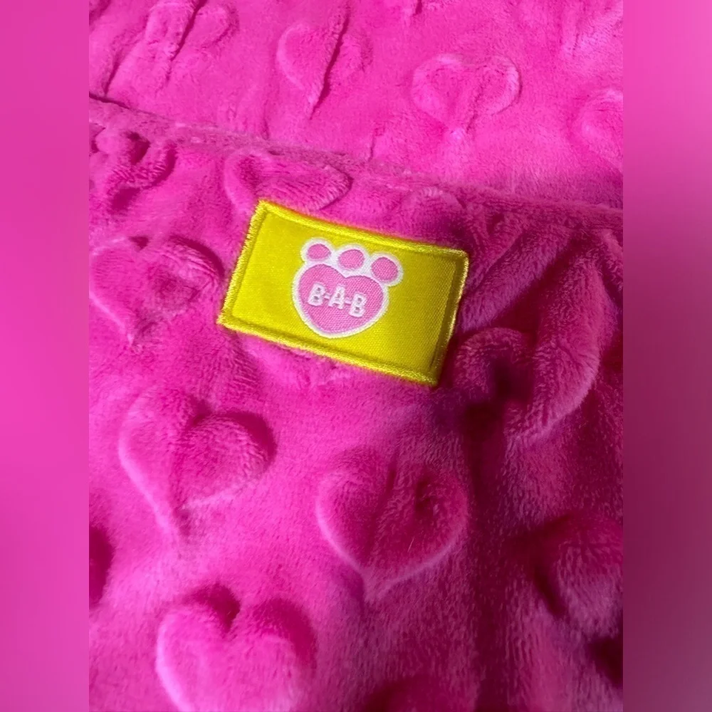 New Build-a-Bear Pink Bear Carrier